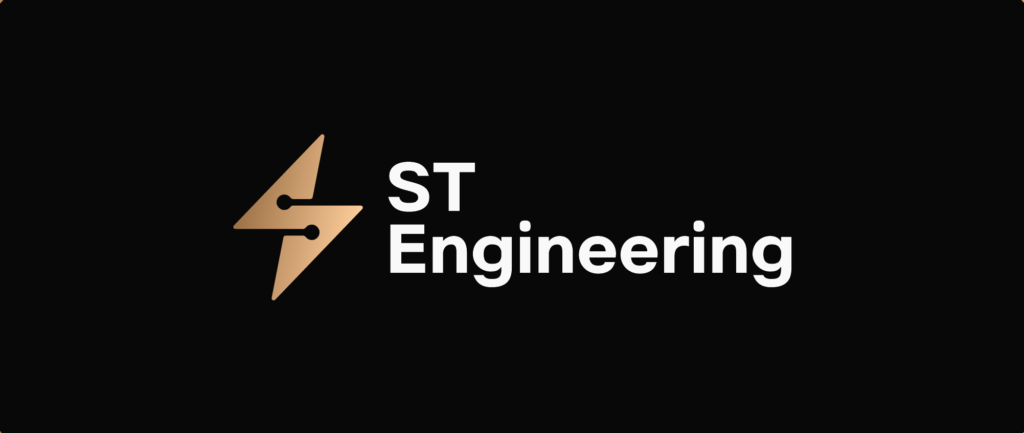 Логотип и фирменный стиль для инжиниринговой компании ST Engineering
